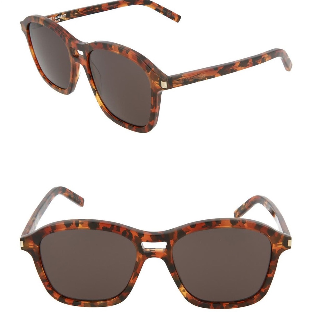 Saint Laurent SL258 56MM Square Sunglasses ( Original )